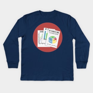 HIMYM MOMENTS | MARSHALL CHARTS Kids Long Sleeve T-Shirt